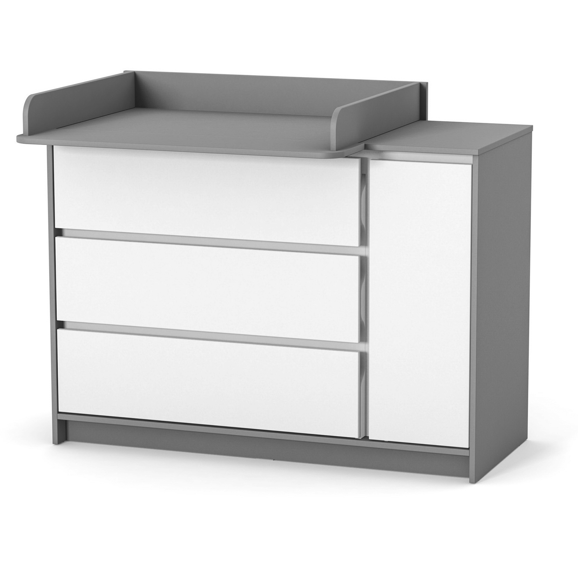 Comoda camera copii Rian Alb-Grafit 1200