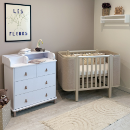Patut bebe tapitat bucle co-sleeping Victoria 120 × 60 cm – Cappuccino (2)