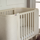 Patut bebe tapitat bucle co-sleeping Victoria 120 × 60 cm – Milky