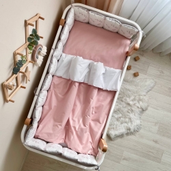 Set Lenjerie Pătuț Bebe/Copii 6 Piese Maria