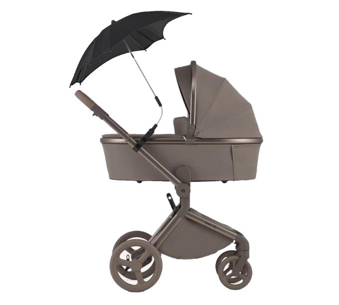 Poza cu Umbrelă automată neagră cu deschidere rapidă și rezistență sporită