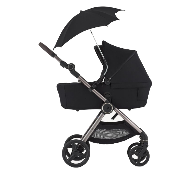 Poza cu Umbrelă automată neagră cu deschidere rapidă și rezistență sporită