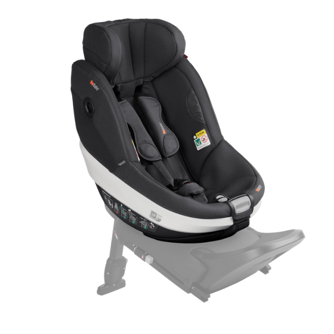 Poza cu Scaun auto rotativ BeSafe Beyond 360 Gri Anthracite Mesh