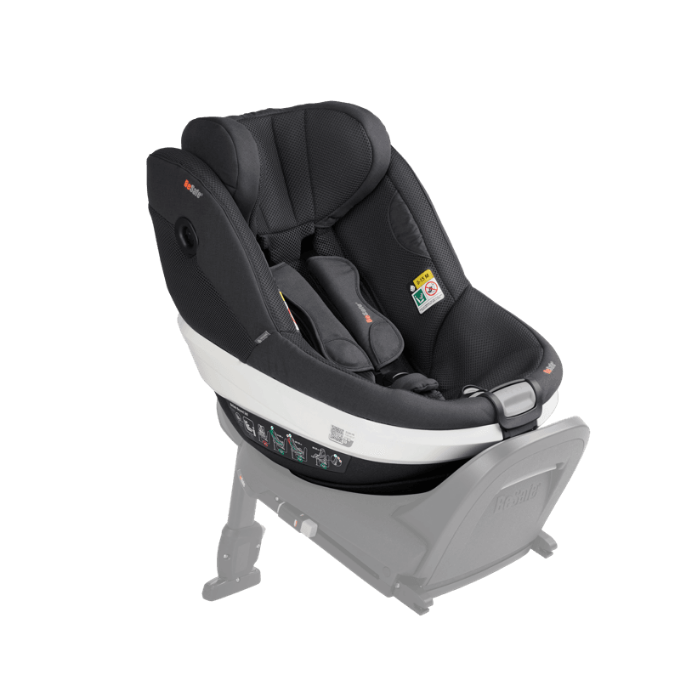 Poza cu Scaun auto rotativ BeSafe Beyond 360 Gri Anthracite Mesh