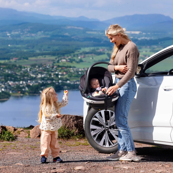 Poza cu Scoică auto BeSafe Go Beyond - Gri Anthracite Mesh