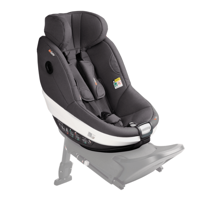 Poza cu Scaun auto rotativ BeSafe Beyond 360 - Dark Grey Mélange