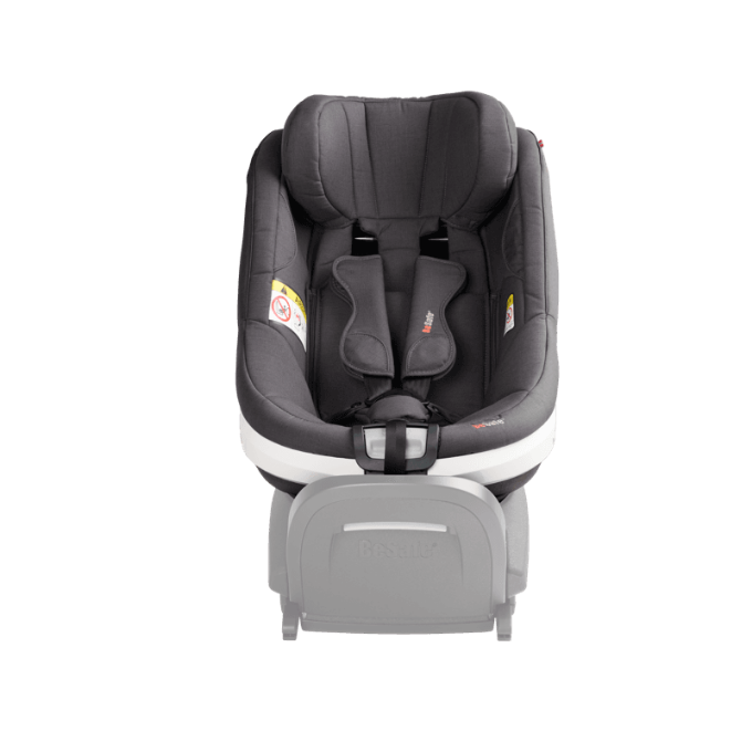 Poza cu Scaun auto rotativ BeSafe Beyond 360 - Dark Grey Mélange
