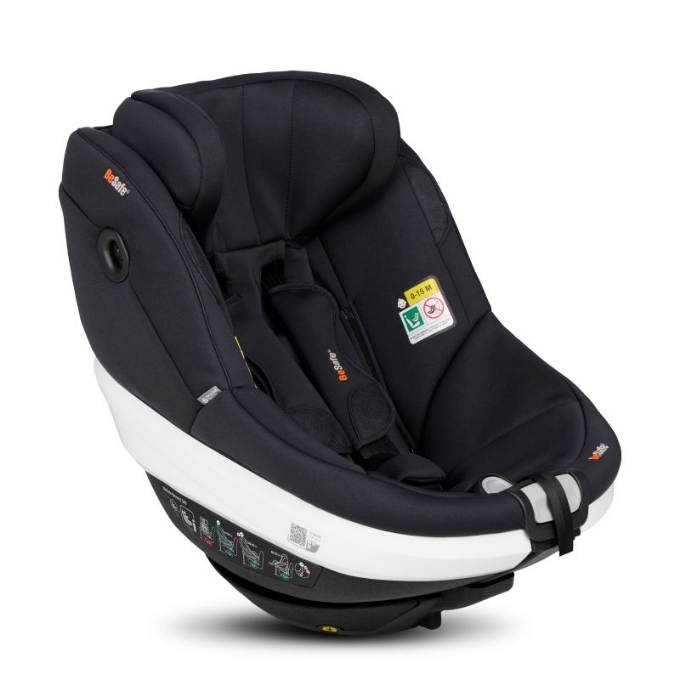 Poza cu Scaun auto rotativ BeSafe Beyond 360 Negru SoftBreeze - Siguranță și confort pentru copii până la 6 ani