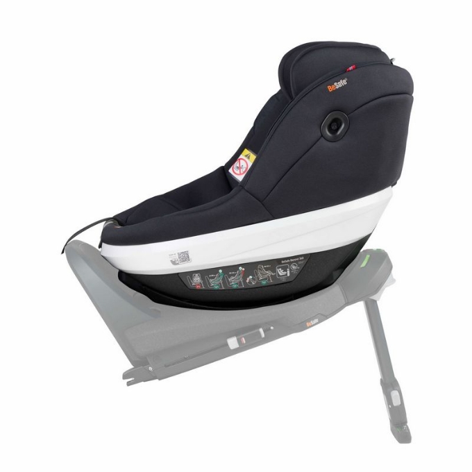 Poza cu Scaun auto rotativ BeSafe Beyond 360 Negru SoftBreeze - Siguranță și confort pentru copii până la 6 ani