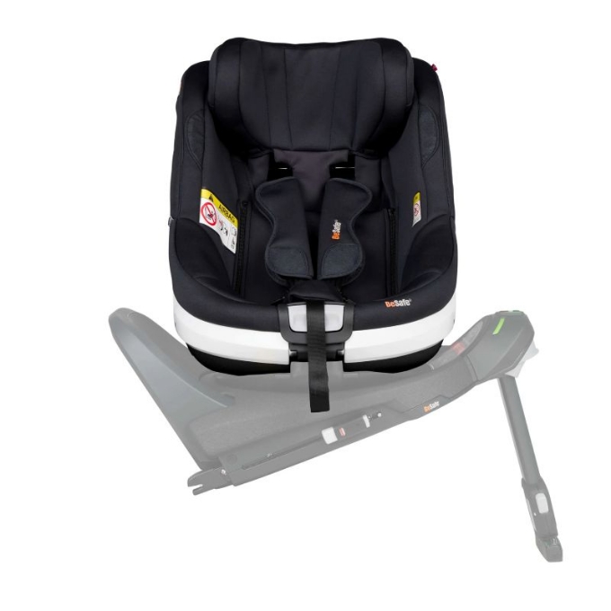 Poza cu Scaun auto rotativ BeSafe Beyond 360 Negru SoftBreeze - Siguranță și confort pentru copii până la 6 ani