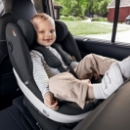 Poza cu Scaun auto rotativ BeSafe Beyond 360 Negru SoftBreeze - Siguranță și confort pentru copii până la 6 ani