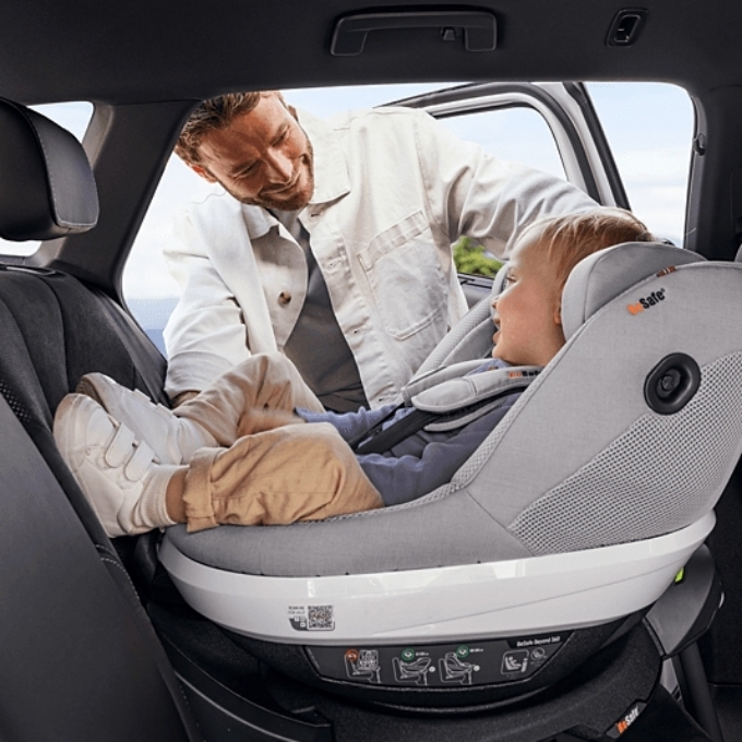 Poza cu Scaun auto rotativ BeSafe Beyond 360 - Peak Mesh