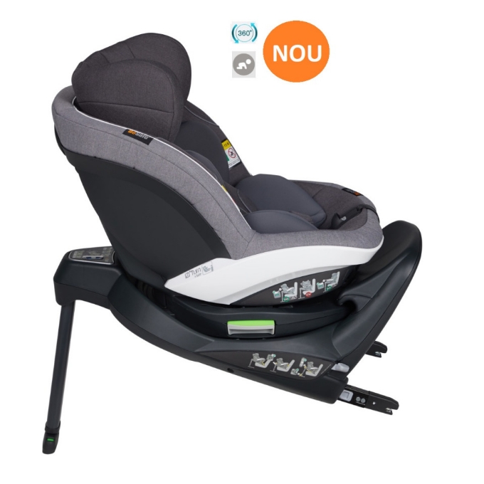 Poza cu Scaun auto rotativ BeSafe iZi Turn i-Size Metallic Mélange