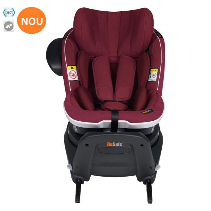 Poza cu Scaun auto rotativ BeSafe iZi Turn i-Size Burgundy