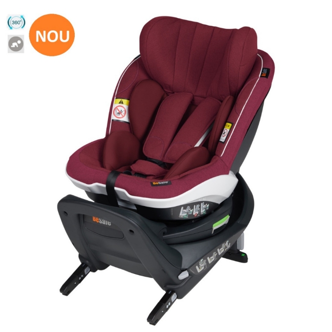 Poza cu Scaun auto rotativ BeSafe iZi Turn i-Size Burgundy