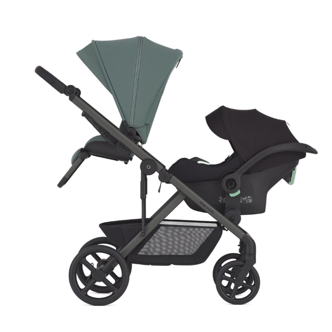 Poza cu Cărucior dublu modular Anex Modu Double Greeny MD-02