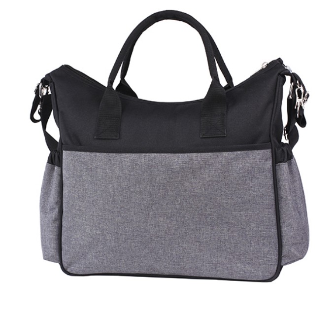 Poza cu Geanta mame negru/gri SO CITY Babyono,1423/03