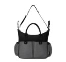 Poza cu Geanta mame negru/gri SO CITY Babyono,1423/03