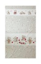 Poza cu Set lenjerie bumbac 3 piese  fete de schimb pentru saltea de 120 x 60 cm, Ursuleti, Beberoyal, LJ003-120-018