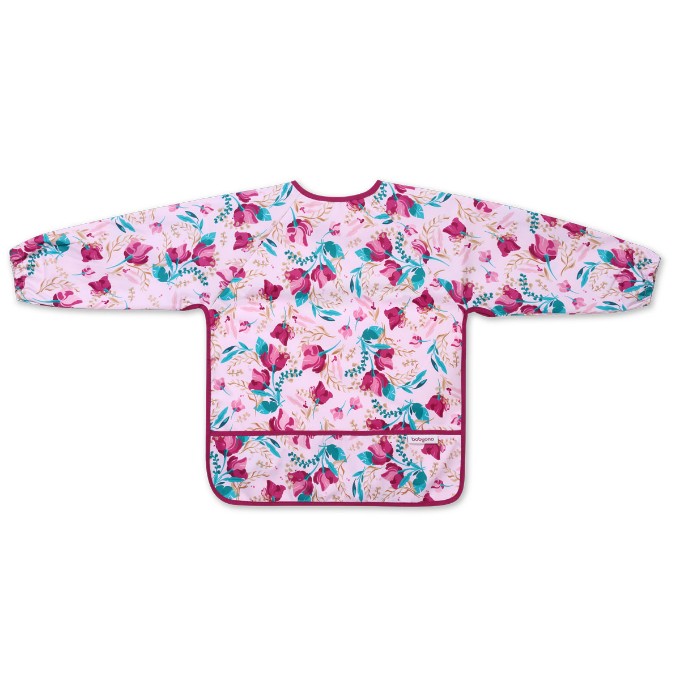 Poza cu Barbita cu maneca lunga cu model floral Babyono 1477/01