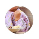 Poza cu Barbita cu maneca lunga cu model floral Babyono 1477/01