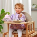 Poza cu Barbita cu maneca lunga cu model floral Babyono 1477/01