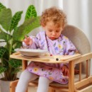 Poza cu Barbita cu maneca lunga cu model floral Babyono 1477/01