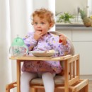 Poza cu Barbita cu maneca lunga cu model floral Babyono 1477/01