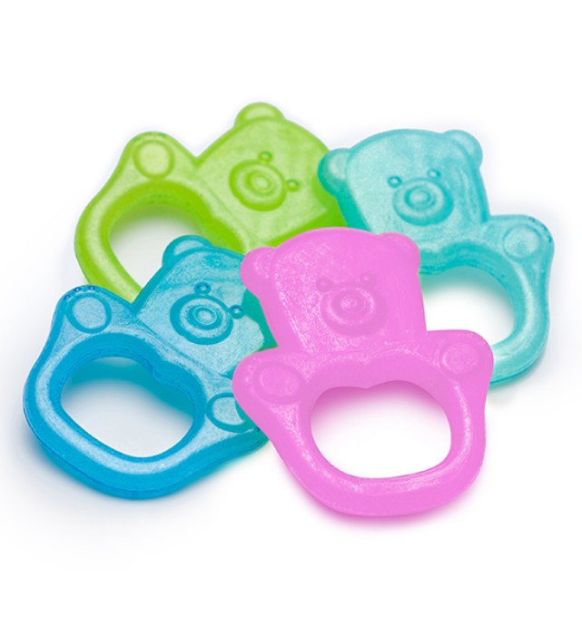 Poza cu Inel gingival cu gel ursulet Babyono 1013