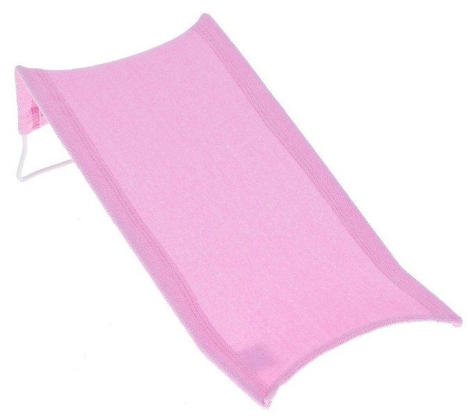 Poza cu Suport anatomic textil pentru baie bebe Tega Baby roz DM-015-136