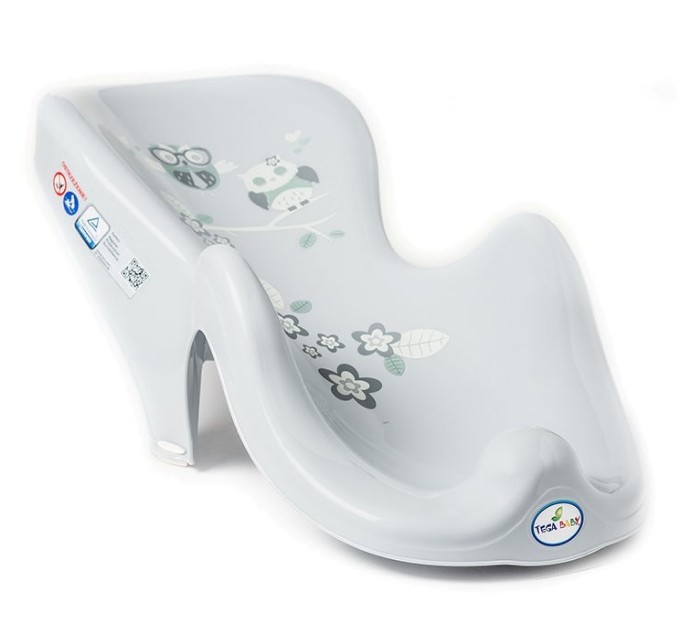 Poza cu Suport anatomic pentru bebelusi Tega Baby, cu picioare de sustinere si ventuze de fixare, colectia Bufnita, gri SO-003-106
