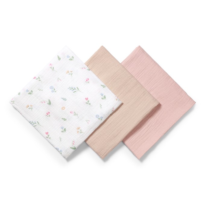 Poza cu Scutece din muselina super soft multicolor, Babyono 3BUC/SET 828/01