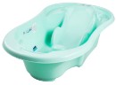 Poza cu Cadita anatomica si ergonomica pentru bebelusi Tega Baby cu senzor de temperatura si dop pentru scurgere, menta TG-011-105