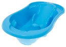 Poza cu Cadita anatomica si ergonomica pentru bebelusi Tega Baby cu senzor de temperatura si dop pentru scurgere, albastru TG-011-126