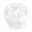 Poza cu Recipient compartimentat pentru lapte praf, verde menta, 1022 Babyono