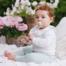 Poza cu Suzetă anatomică din silicon 0-6 m, Babyono, 1670/01