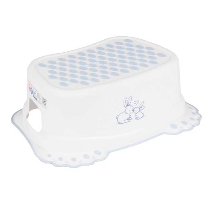 Poza cu Inaltator antiderapant pentru copii Tega Baby colectia Iepurasi, alb KR-006-103