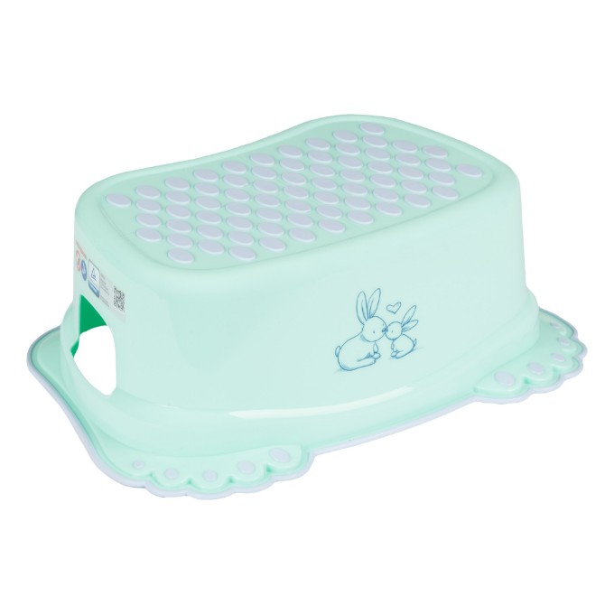 Poza cu Inaltator antiderapant pentru copii Tega Baby colectia Iepurasi, menta KR-006-105