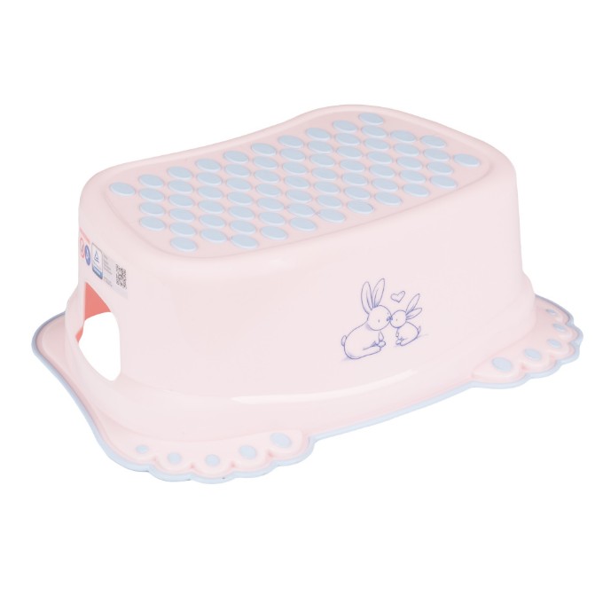 Poza cu Inaltator antiderapant pentru copii Tega Baby colectia Iepurasi, roz KR-006-104