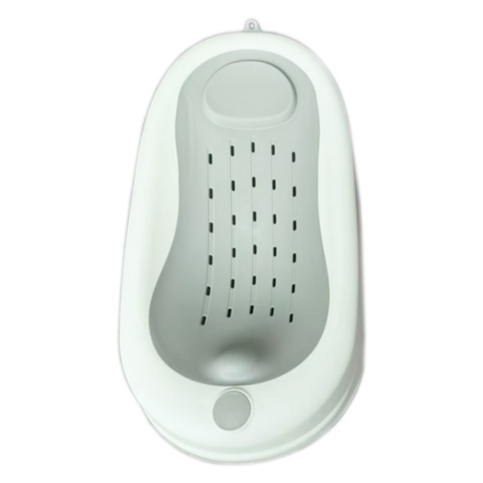 Poza cu Suport Anatomic pt. Baie Bebelusi, Anti-Alunecare, Pliabil, Beberoyal, Alb/Gri, CD-003-003