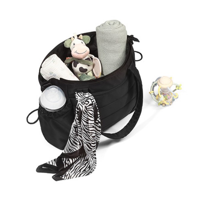 Poza cu Geanta mame pentru carucior Camy negru Babyono 1672/01