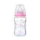 Poza cu BIBERON PLASTIC CU GAT LARG 240ML-403 MOV