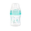 Poza cu Biberon cu gat larg Babyono verde pasari 120 ml 402/01