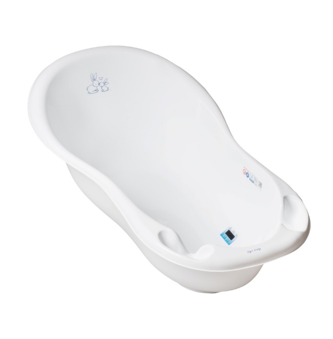 Poza cu CADITA 102CM CU SENZOR SI DOP IEPURAS ALBA KR-005-103
