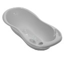 Poza cu CADITA COPII 102CM CU SENZOR BUFNITA GRI SO-005-106