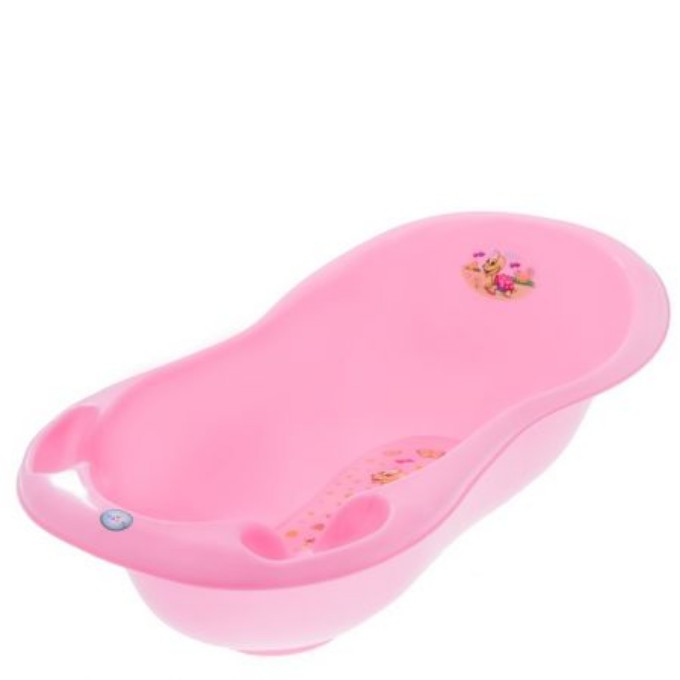 Poza cu CADITA COPII 102CM CU SENZOR BROSCUTA ROZ ZL-005-136