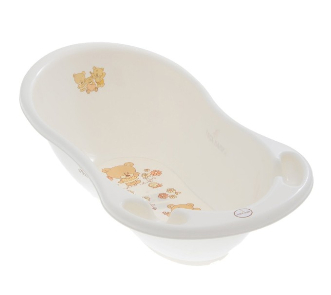 Poza cu Cadita ergonomica pentru bebelusi Tega Baby cu senzor de temperatura, colectia Ursuletul Teddy, 86 cm, alb MS-004-118