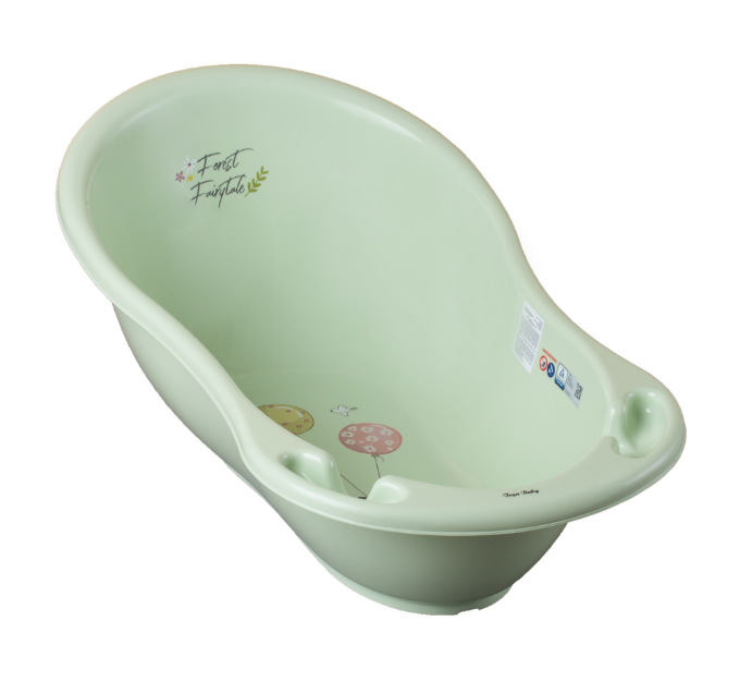 Poza cu Cadita ergonomica pentru bebelusi Tega Baby cu senzor de temperatura, colectia Forest, 86 cm, verde FF-004-112