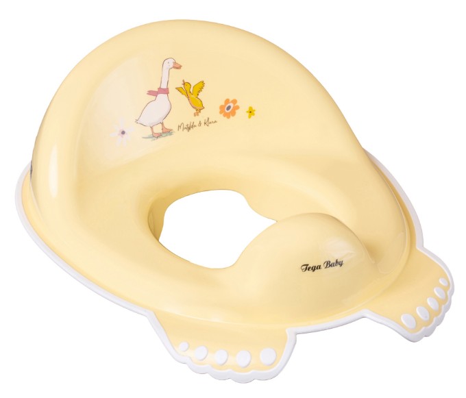 Poza cu Reductor toaleta anti-derapant Tega Baby colectia Forest, galben FF-002-109