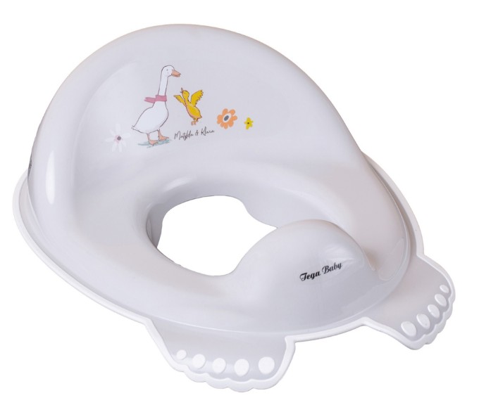 Poza cu Reductor toaleta anti-derapant Tega Baby colectia Forest, gri deschis FF-002-111